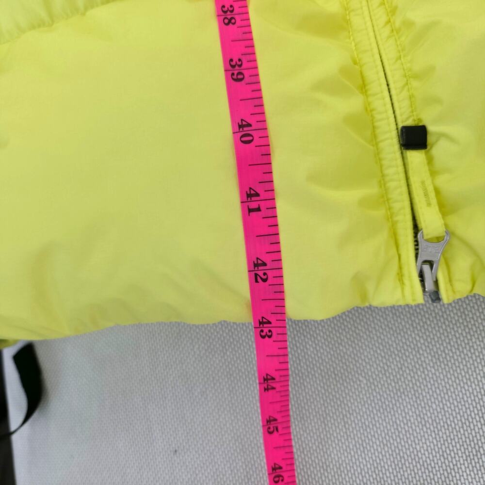 Parajumpers Panda Charlock Yellow Extra Long Down Jacket Puffer Coat Small NWT - Picture 9 of 13